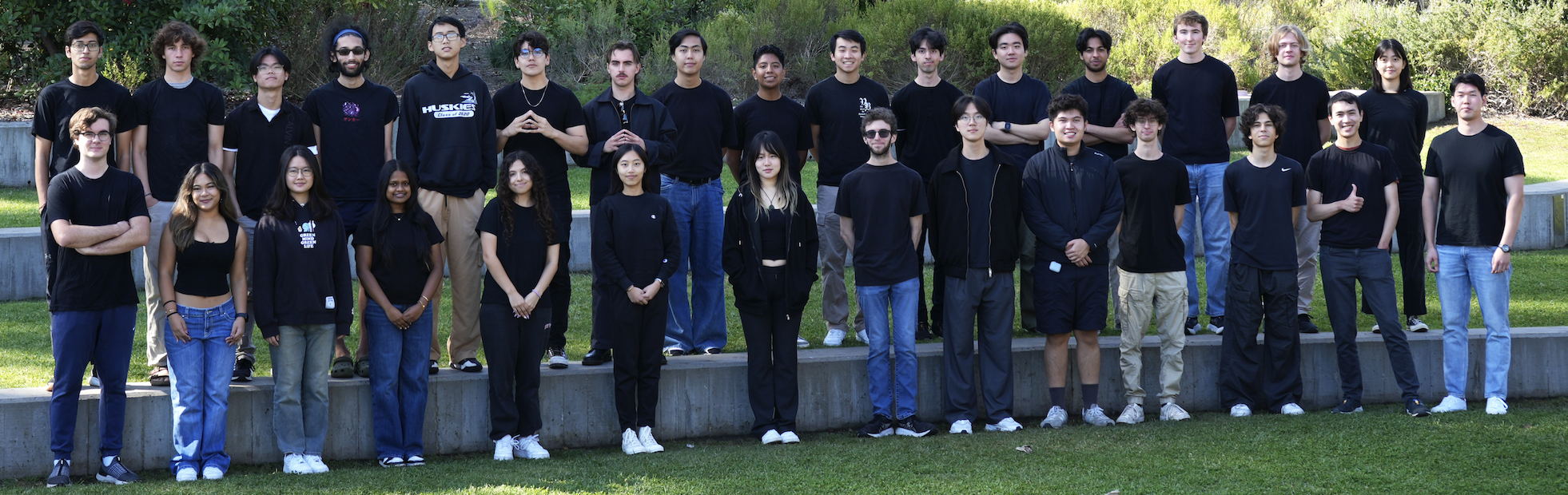 Triton Robotics members from the 2024–25 season