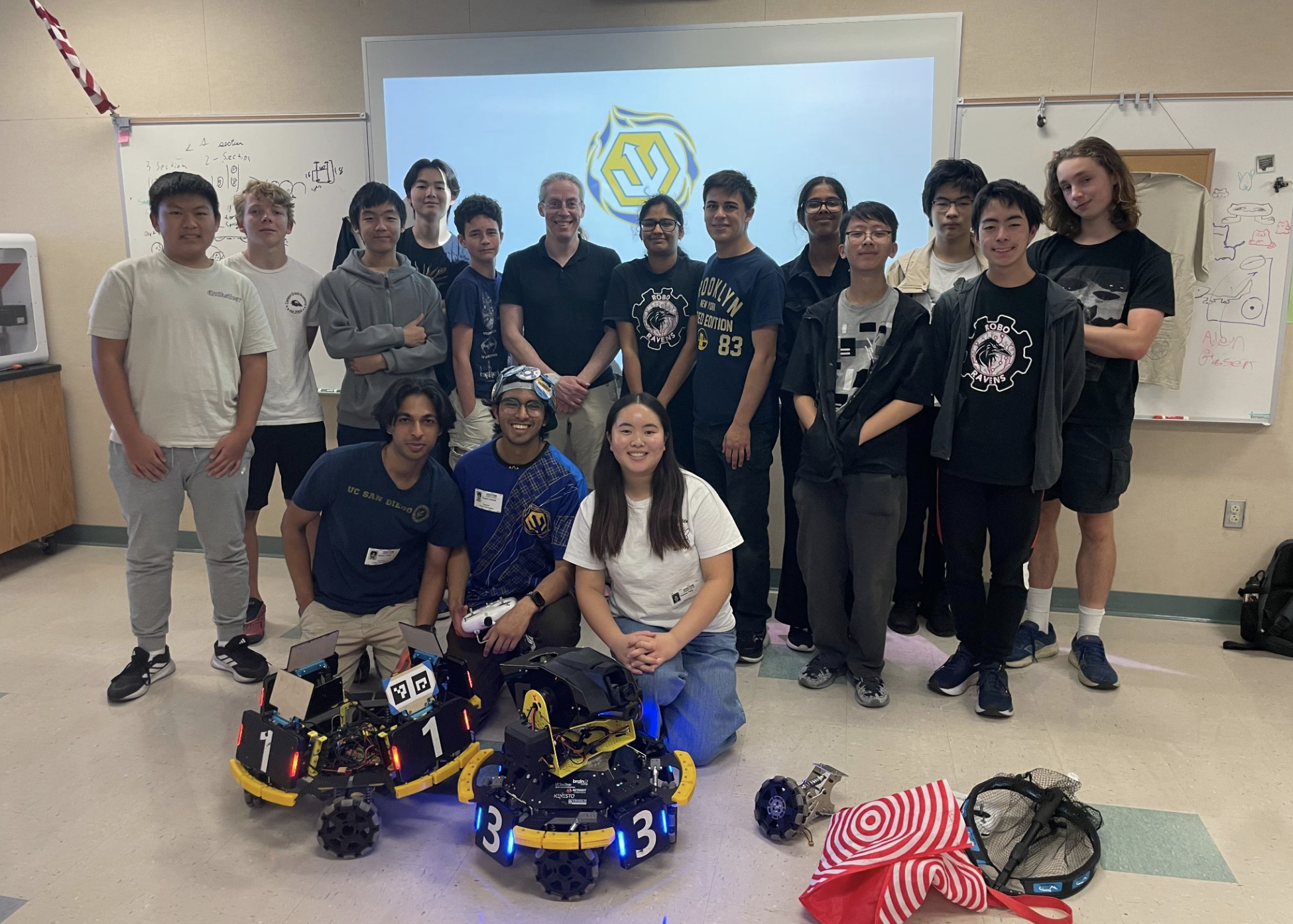 Triton Robotics visiting Canyon Crest Academy